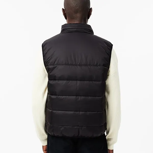 Áo Khoác Gile Nam Lacoste Water-Repellent Puffer Vest BH6761-51 Màu Đen