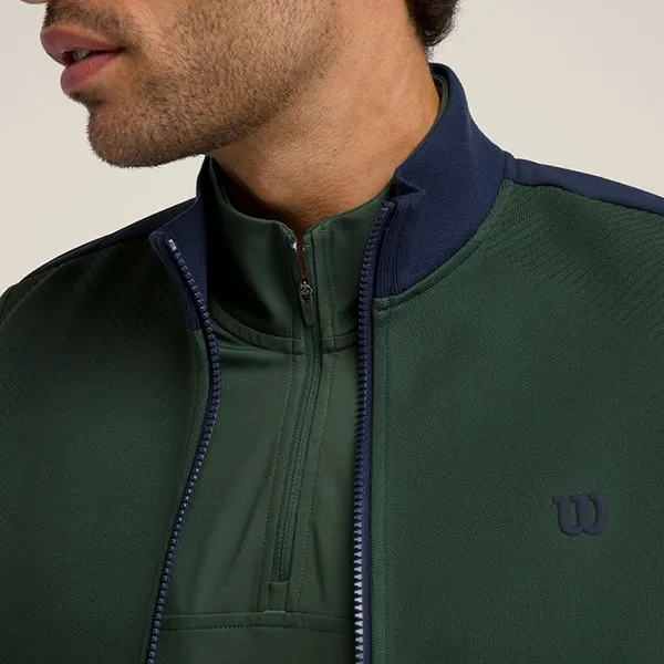 Áo Khoác Gile Nam Wilson Clubhouse Insulated Vest WM00398NVD Màu Xanh Size S (Form Âu)