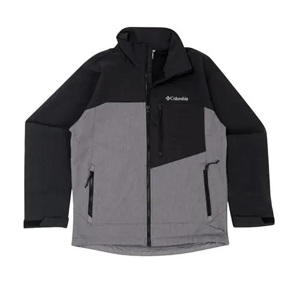 Áo Khoác Nam Columbia Cruiser Valley Softshell Jacket Màu Đen Xám Size L