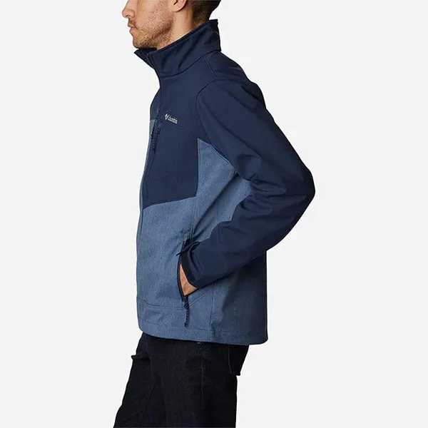Áo Khoác Nam Columbia Cruiser Valley Softshell Màu Xanh Dương Size XL
