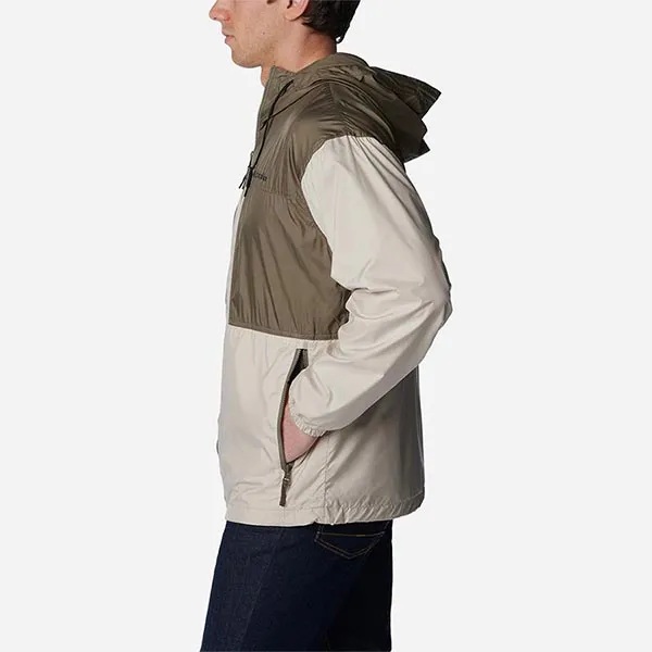 Áo Khoác Nam Columbia Flash Challenger Lined Windbreaker Màu Xám Size L