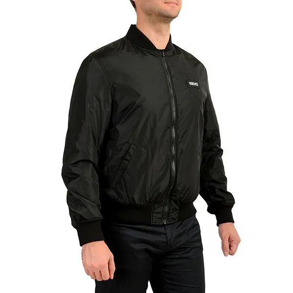 Áo Khoác Nam Versace Jacket 1012269 1A15948 5B050 Màu Đen Size 48