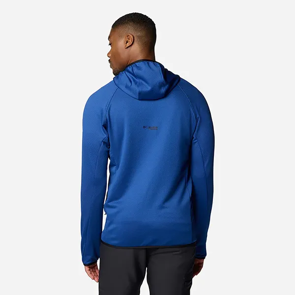 Áo Khoác Nỉ Nam Columbia Men's Triple Canyon Grid Fleece Hooded Fz Ii Jacket 2094972433 Màu Xanh Dương Size XL