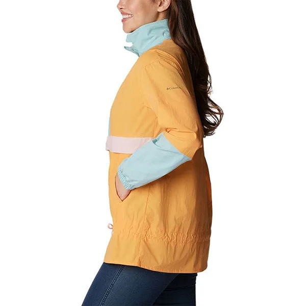 Áo Khoác Nữ Columbia Bondless Trek Anorak Women's Jacket 2055023869 Màu Vàng Cam Size S