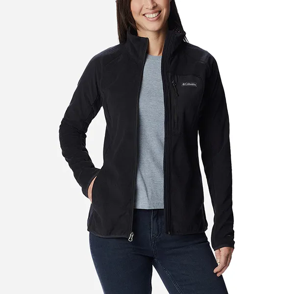 Áo Khoác Nữ Columbia W Outdoor Track Full Zip 2016012010 Màu Đen Size XS