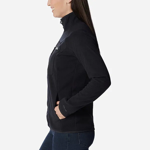 Áo Khoác Nữ Columbia W Outdoor Track Full Zip 2016012010 Màu Đen Size XS