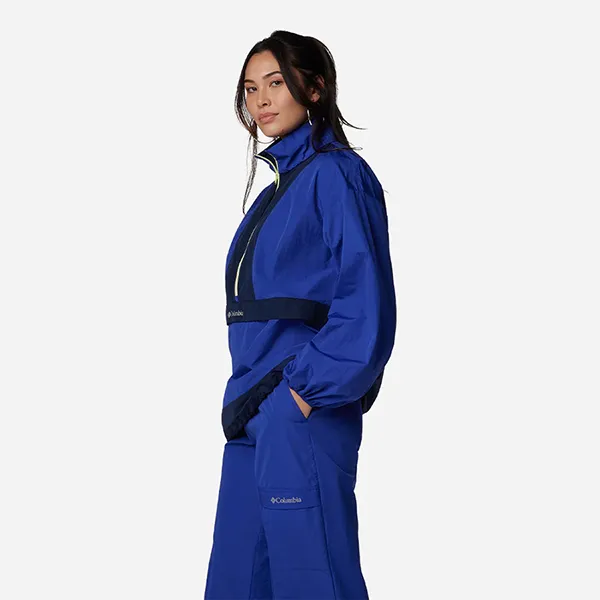 Áo Khoác Nữ Columbia Women's Boundless Adventure Anorak Jacket 2098421516 Màu Xanh Dương Size L