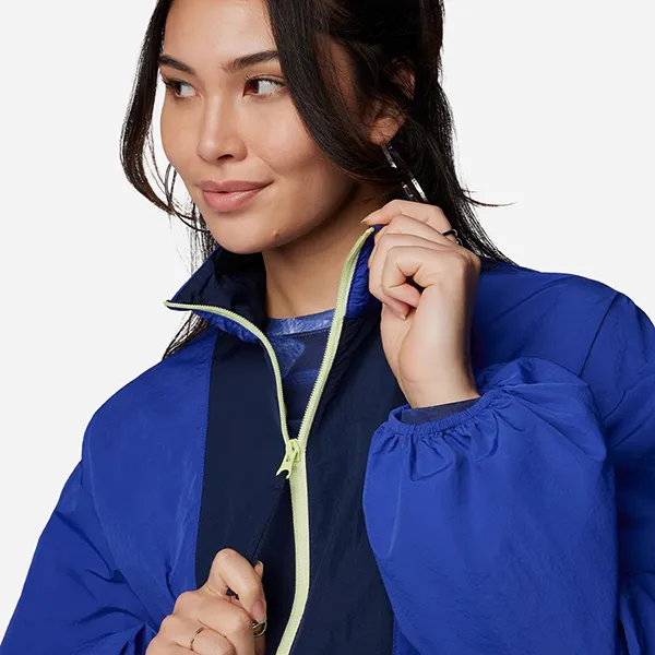 Áo Khoác Nữ Columbia Women's Boundless Adventure Anorak Jacket 2098421516 Màu Xanh Dương Size L