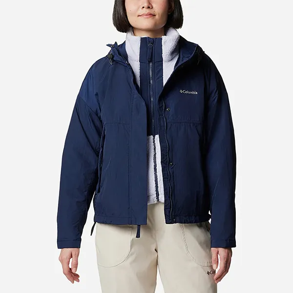 Áo Khoác Nữ Columbia Women's Laurelwoods™ III Interchange Jacket 2089811464 Màu Xanh Navy Size L