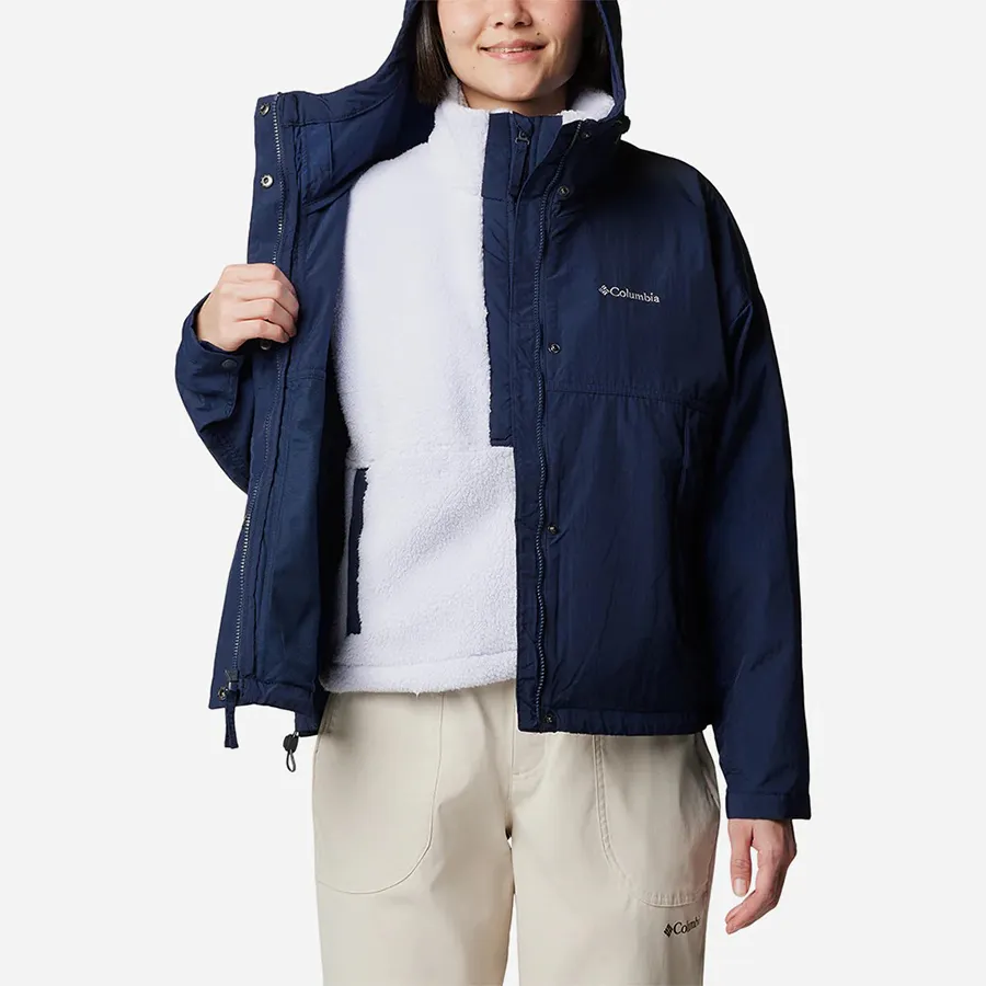 Áo Khoác Nữ Columbia Women's Laurelwoods™ III Interchange Jacket 2089811464 Màu Xanh Navy Size L