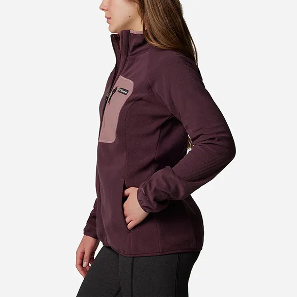 Áo Khoác Nữ Columbia Women's Outdoor Tracks Full Zip II Jacket 2097153607 Màu Tím Size XS