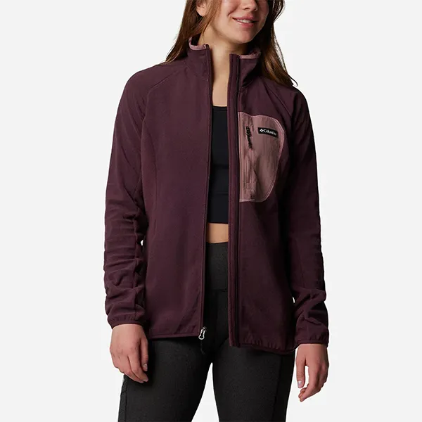 Áo Khoác Nữ Columbia Women's Outdoor Tracks Full Zip II Jacket 2097153607 Màu Tím Size XS