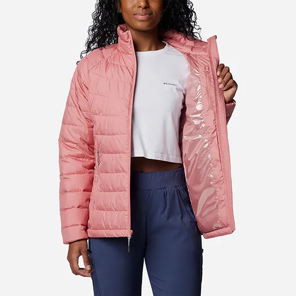 Áo Khoác Nữ Columbia Women's Powder Lite Ii Full Zip Jacket Pink 2089453629 Màu Hồng Size M