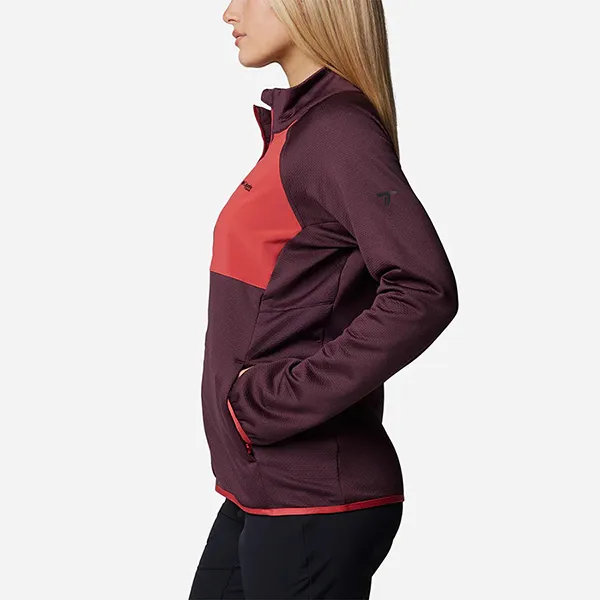 Áo Khoác Nữ Columbia Women's Triple Canyon Grid Fleece FZ Jacket 2085192607 Màu Tím Size XS