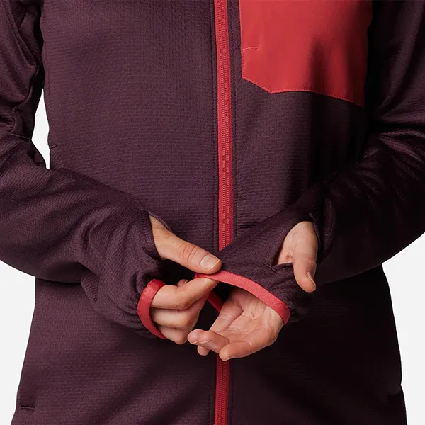 Áo Khoác Nữ Columbia Women's Triple Canyon Grid Fleece FZ Jacket 2085192607 Màu Tím Size XS
