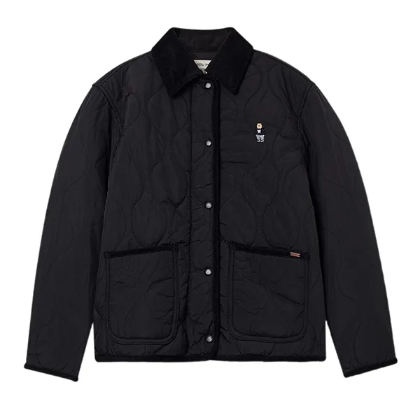 Áo Khoác Nữ WHOAU Steve Quilting Jacket WHJJF4911F Màu Đen Size S