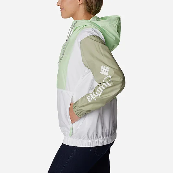 Áo Khoác Thể Thao Nữ Columbia Lily Basi - 2034933372 Màu Xanh Trắng Size L