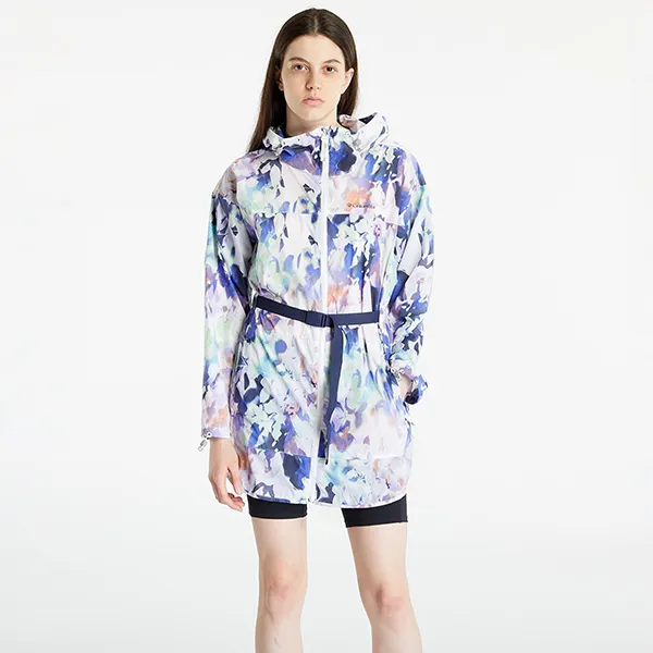 Áo Khoác Thể Thao Nữ Columbia Windbreaker Parkette Long Wind Jacket 2034952101 Phối Màu Size XS