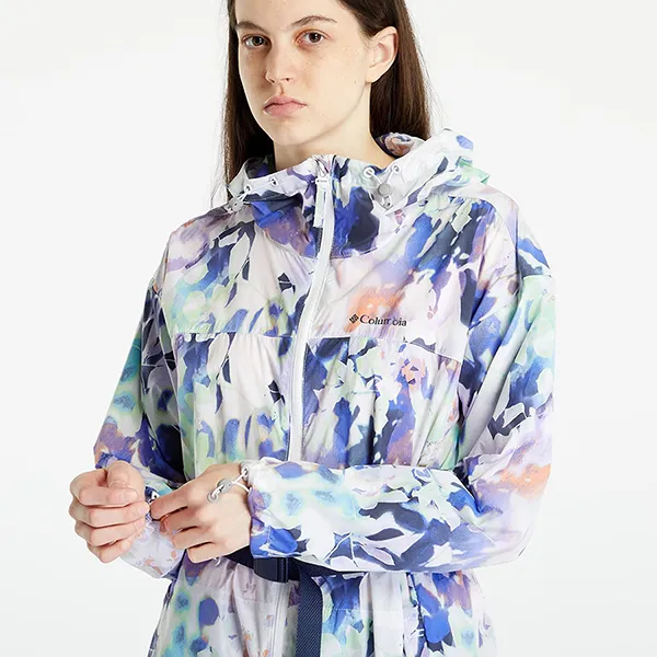 Áo Khoác Thể Thao Nữ Columbia Windbreaker Parkette Long Wind Jacket 2034952101 Phối Màu Size XS