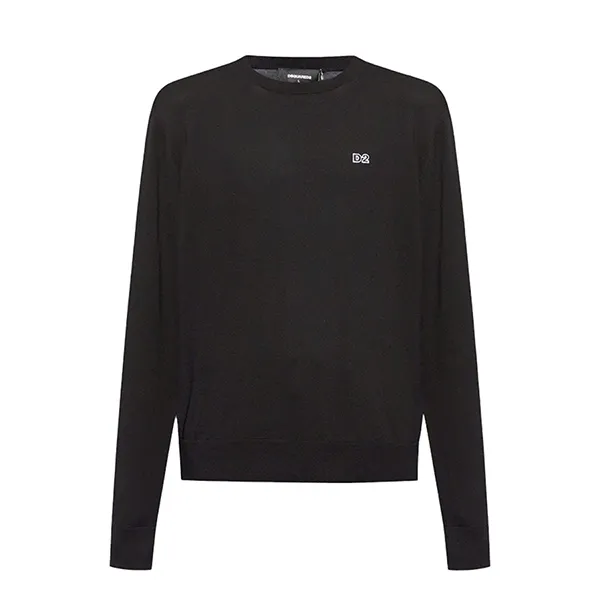Áo Len DSquared2 D2 S74HA1486 D13018 900 Màu Đen Size S