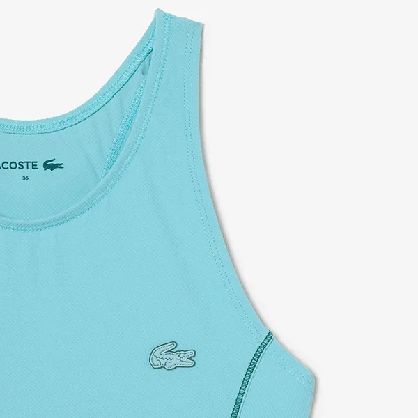 Áo Ngực Thể Thao Nữ Lacoste Technical Jersey Swim Top Green Swimwear MF5368-BVG Màu Xanh Size 36