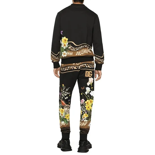 Áo Nỉ Sweater Nam Dolce & Gabbana D&G Sweatshirt I9610M HI762 Màu Đen Size 46