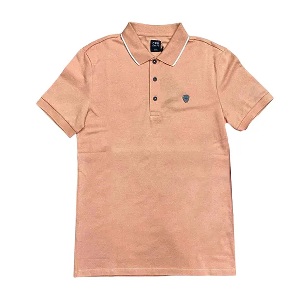 Áo Polo Nam CPS Chaps Màu Hồng Cam Size XS
