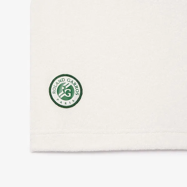 Áo Polo Lacoste Relaxed Fit Roland-Garros Edition Terry PH7849 70V Màu Trắng