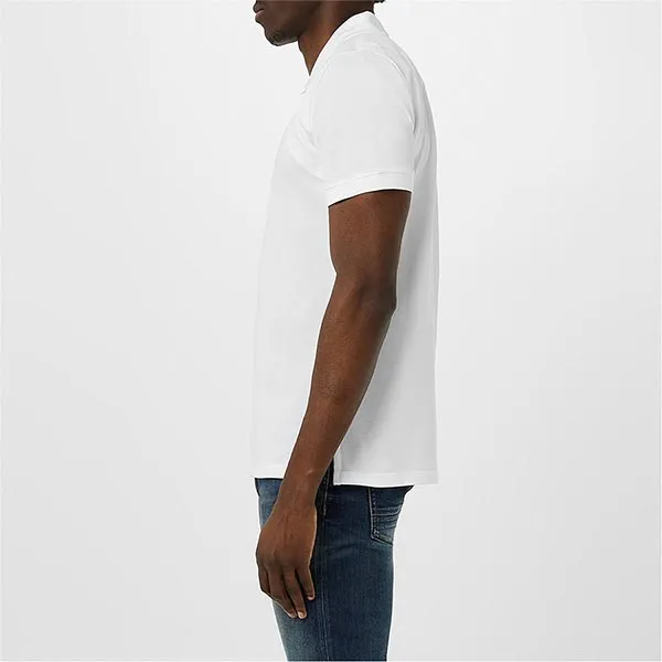 Áo Polo Nam Alexander Mcqueen Tape Harness Polo Shirt Màu Trắng Size M