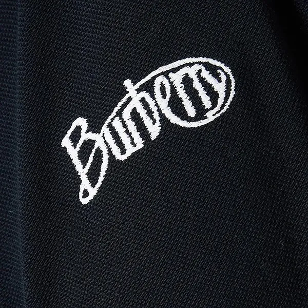 Áo Polo Nam Burberry Word-press Polo Shirt In Cotton Màu Đen Size XS
