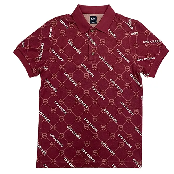 Áo Polo Nam CPS Chaps Mono Màu Đỏ