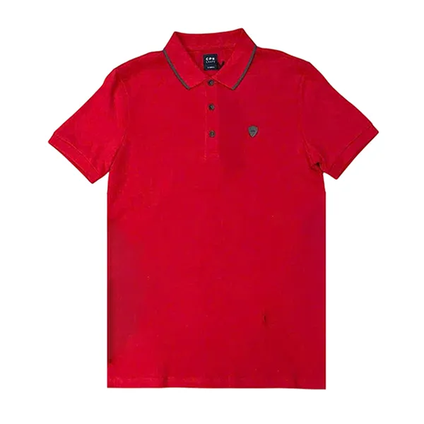 Áo Polo Nam CPS Chaps Tshirt Red Màu Đỏ Size XS