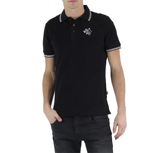 Áo Polo Nam Just Cavalli Polo Shirt CAV-S01GC0378-900 Màu Đen Size M