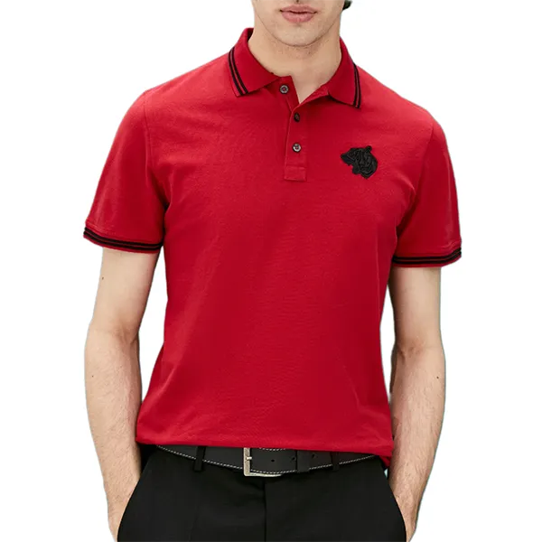 Áo Polo Nam Just Cavalli Polo Shirt Màu Đỏ Size M
