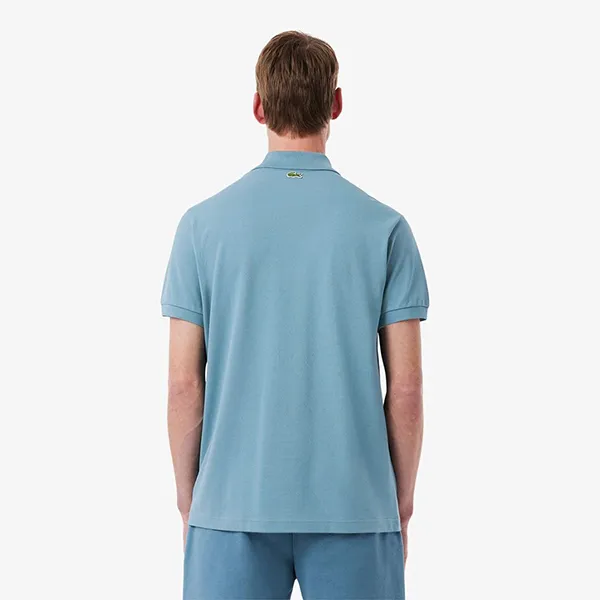 Áo Polo Nam Lacoste Classic Fit Printed L.12.12 PH0285-10 Màu Xanh Blue Size 3