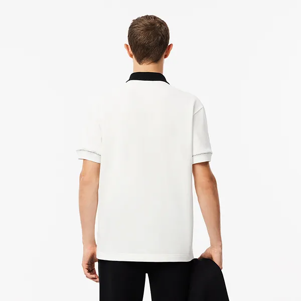 Áo Polo Nam Lacoste Men's Made In France Classic Fit L.12.12 PH3760 70V Màu Trắng Size 2
