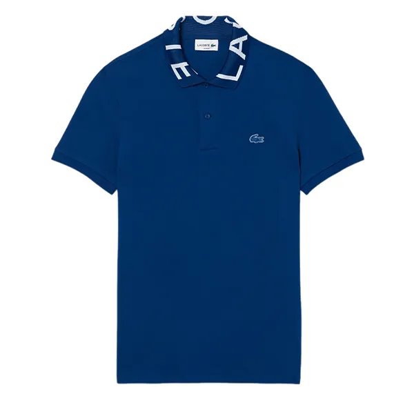 Áo Polo Nam Lacoste Men's Movement Piqué Slim Fit Polo Shirt PH0797 10 HBM Màu Xanh Navy Size 3
