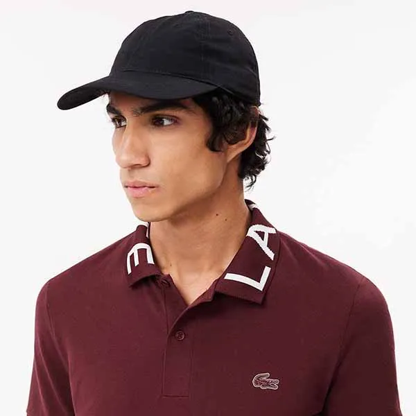 Áo Polo Nam Lacoste Movement Jacquard Collar Polo PH7495 BZD Màu Đỏ Đô Size 2