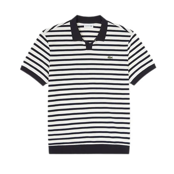 Áo Polo Nam Lacoste PH3102 55GO 166 Màu Đen Trắng