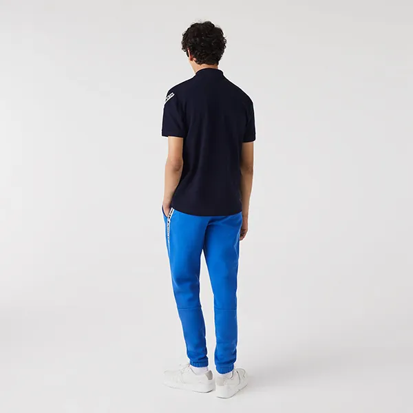 Áo Polo Nam Lacoste Regular Fit Stretch Mini Piqué Fit PH9528 166 Màu Xanh Navy