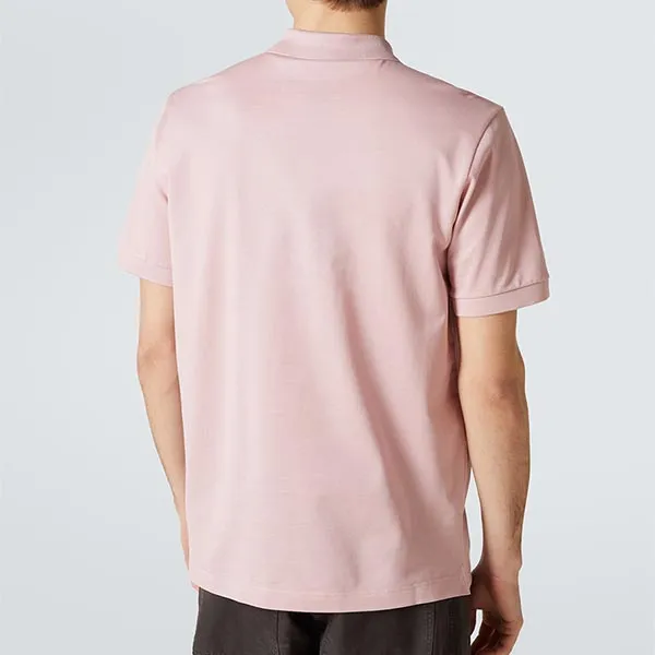 Áo Polo Nam Prada Cotton Piqué Polo Shirt Màu Hồng Size S