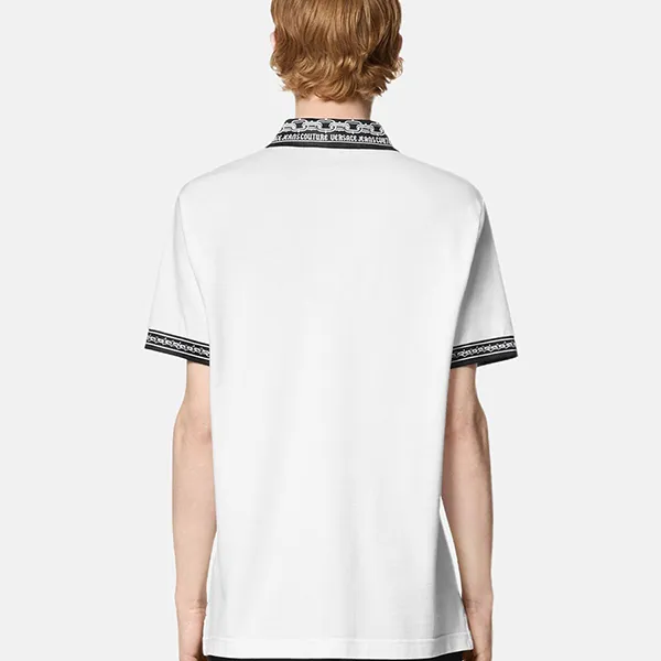 Áo Polo Nam Versace Jeans Couture E77GAGT04ECJ01TE003 Màu Trắng