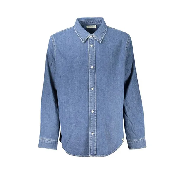 Áo Sơ Mi Nam Calvin Klein CK Denim J30J326026_BL1BJ Màu Xanh Size S