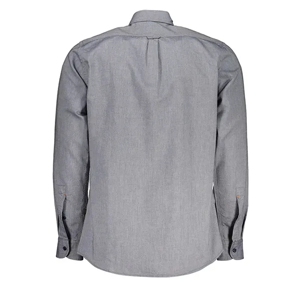 Áo Sơ Mi Nam Hugo Boss 50489341RICKERT_BL418 Màu Ghi Xám Size S