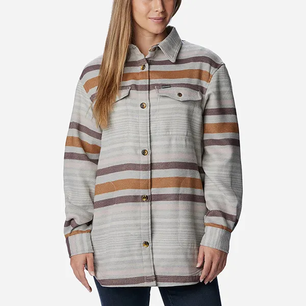 Áo Sơ Mi Nữ Columbia Calico Basin 2052223039 Màu Xám Kẻ Size XS