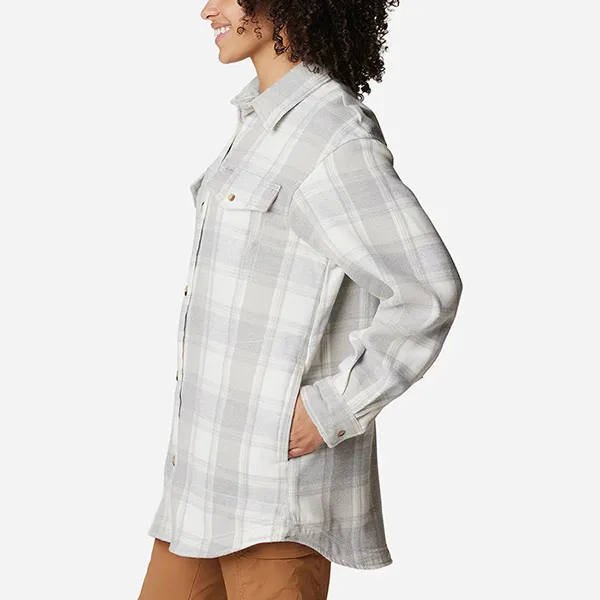 Áo Sơ Mi Nữ Columbia Calico Basin 2052223125 Màu Xám Nhạt Size XS