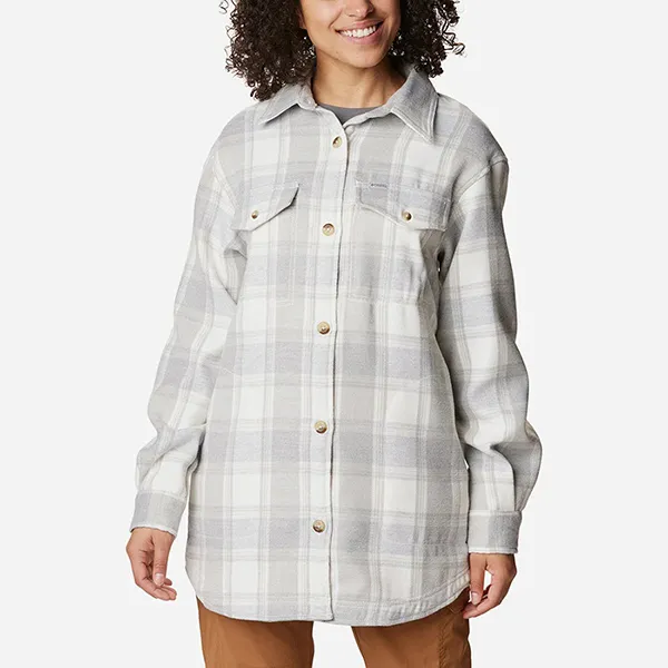 Áo Sơ Mi Nữ Columbia Calico Basin 2052223125 Màu Xám Nhạt Size XS