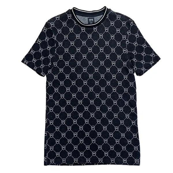 Áo Thun Nam CPS Chaps T-Shirt Màu Đen