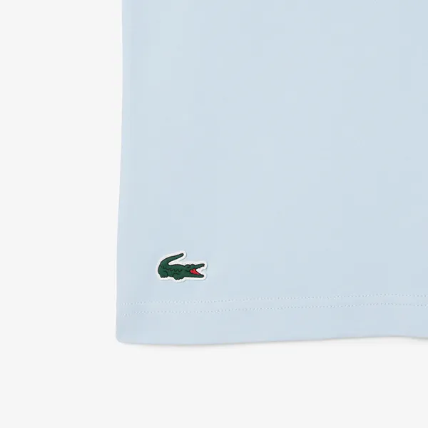 Áo Thun Nam Lacoste Graphic Ultra Dry Tshirt TH8917 T01 Màu Xanh Nhạt Size 3