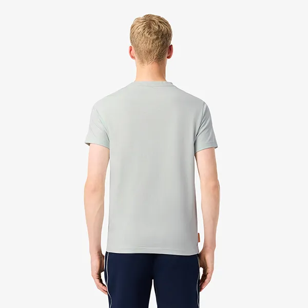 Áo Thun Nam Lacoste Men's Roland-Garros Edition Sport T-Shirt TH8725 CJ7 Màu Xanh Size 2